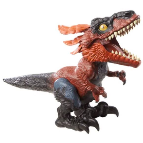 Mattel Jurassic World Dominion Uncaged Fire Dino Interactive Dinosaur W/ Motion - Picture 1 of 11